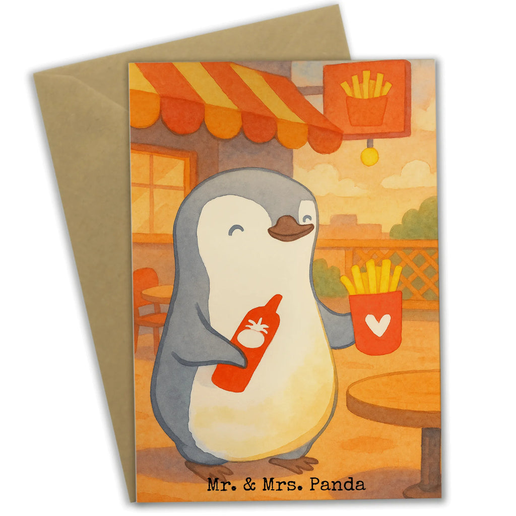 Grußkarte Pinguin Pommes Design Grußkarte, Klappkarte, Einladungskarte, Glückwunschkarte, Hochzeitskarte, Geburtstagskarte, Karte, Ansichtskarten, Liebe, Partner, Freund, Freundin, Ehemann, Ehefrau, Heiraten, Verlobung, Heiratsantrag, Liebesgeschenk, Jahrestag, Hocheitstag, Valentinstag, Geschenk für Frauen, Hochzeitstag, Mitbringsel, Geschenk für Freundin, Geschenk für Partner, Liebesbeweis, für Männer, für Ehemann