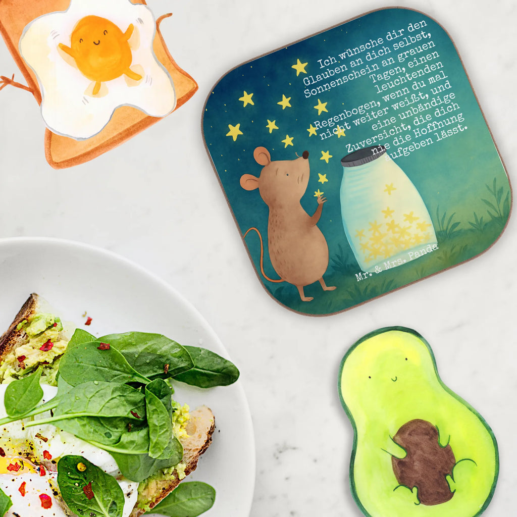 Untersetzer Maus Sterne Design