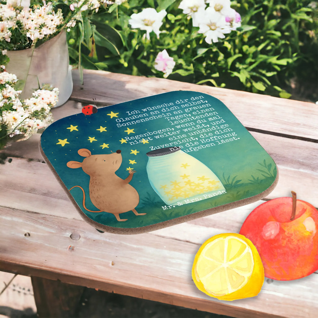 Untersetzer Maus Sterne Design