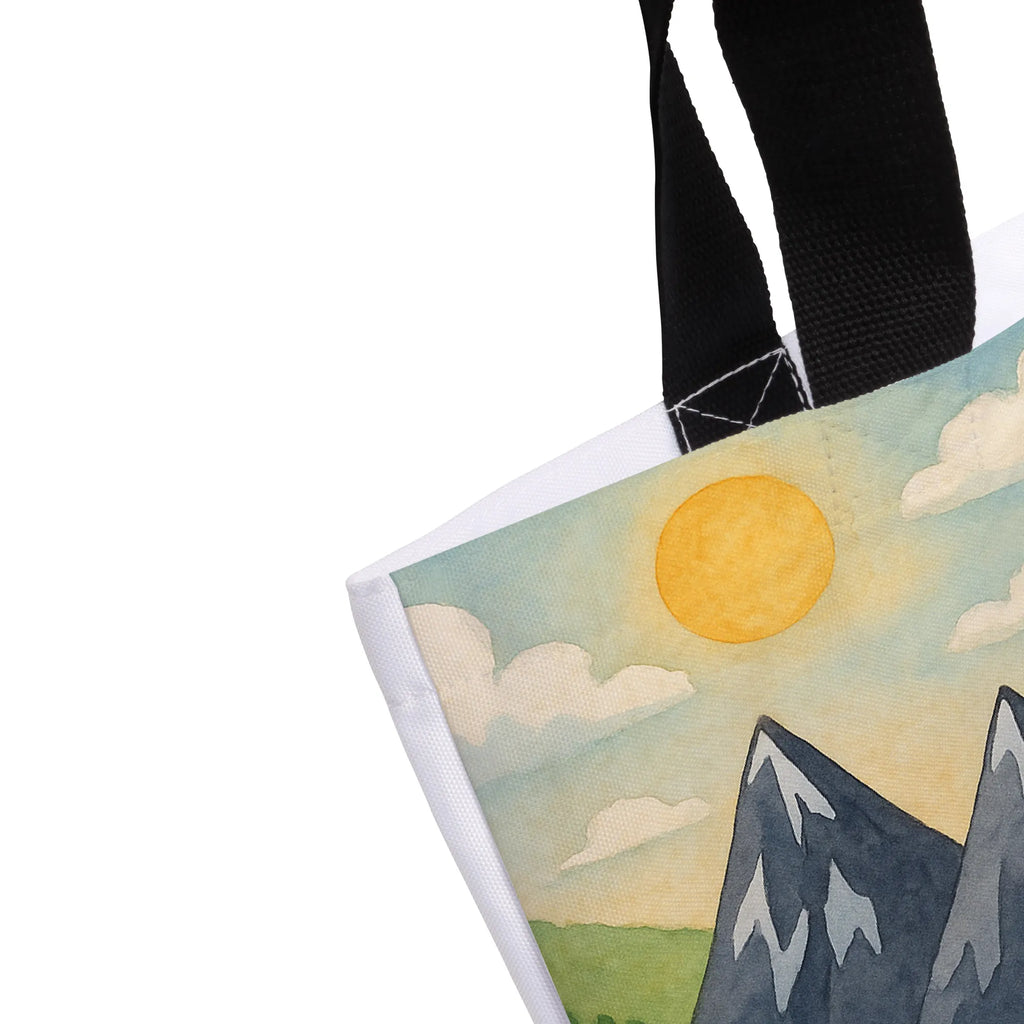 Shopper unicorn climber Design Beutel, Einkaufstasche, Tasche, Strandtasche, Einkaufsbeutel, Shopper, Schultasche, Freizeittasche, Tragebeutel, Schulbeutel, Alltagstasche, Einhorn, Einhörner, Einhorn Deko, Unicorn, Bergsteiger, Abenteuer, Berge, Abenteurer, Weltenbummler, Weltreise, Reisen, Urlaub, Entdecker