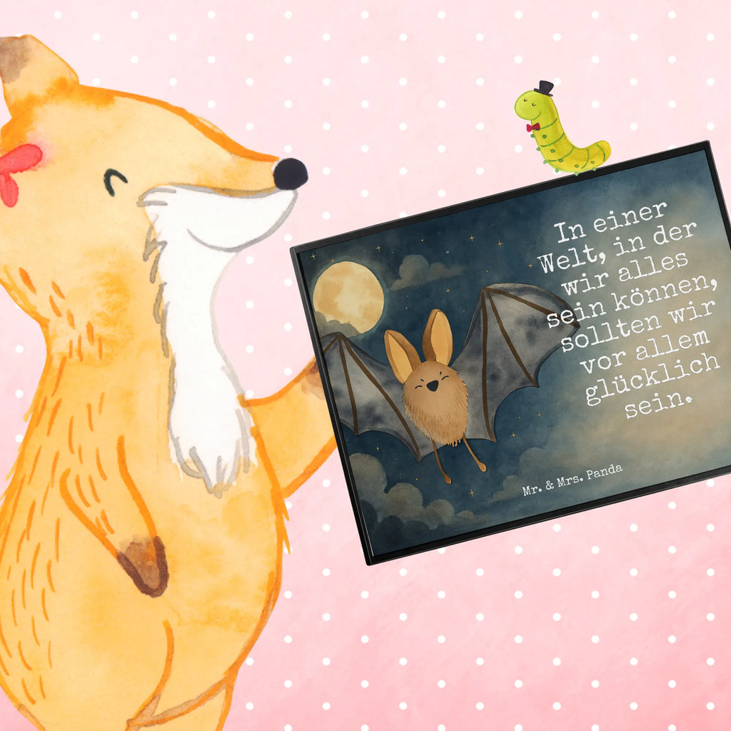 Schreibtischunterlage Fledermaus Flügel Design