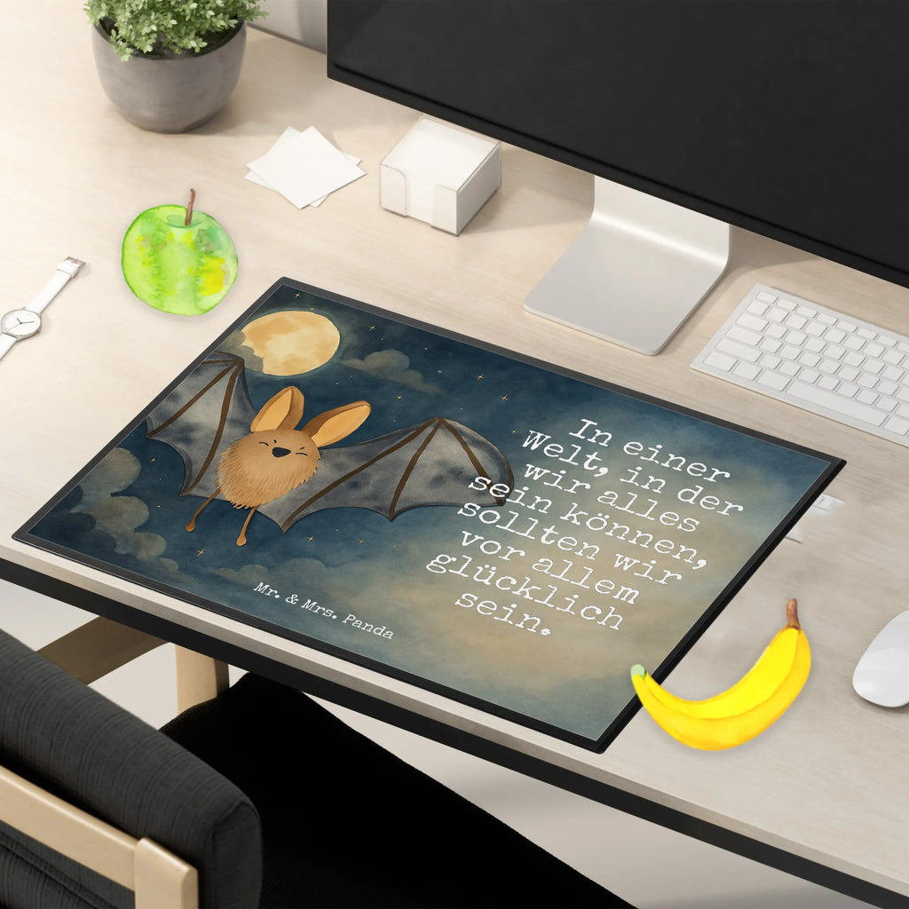 Schreibtischunterlage Fledermaus Flügel Design