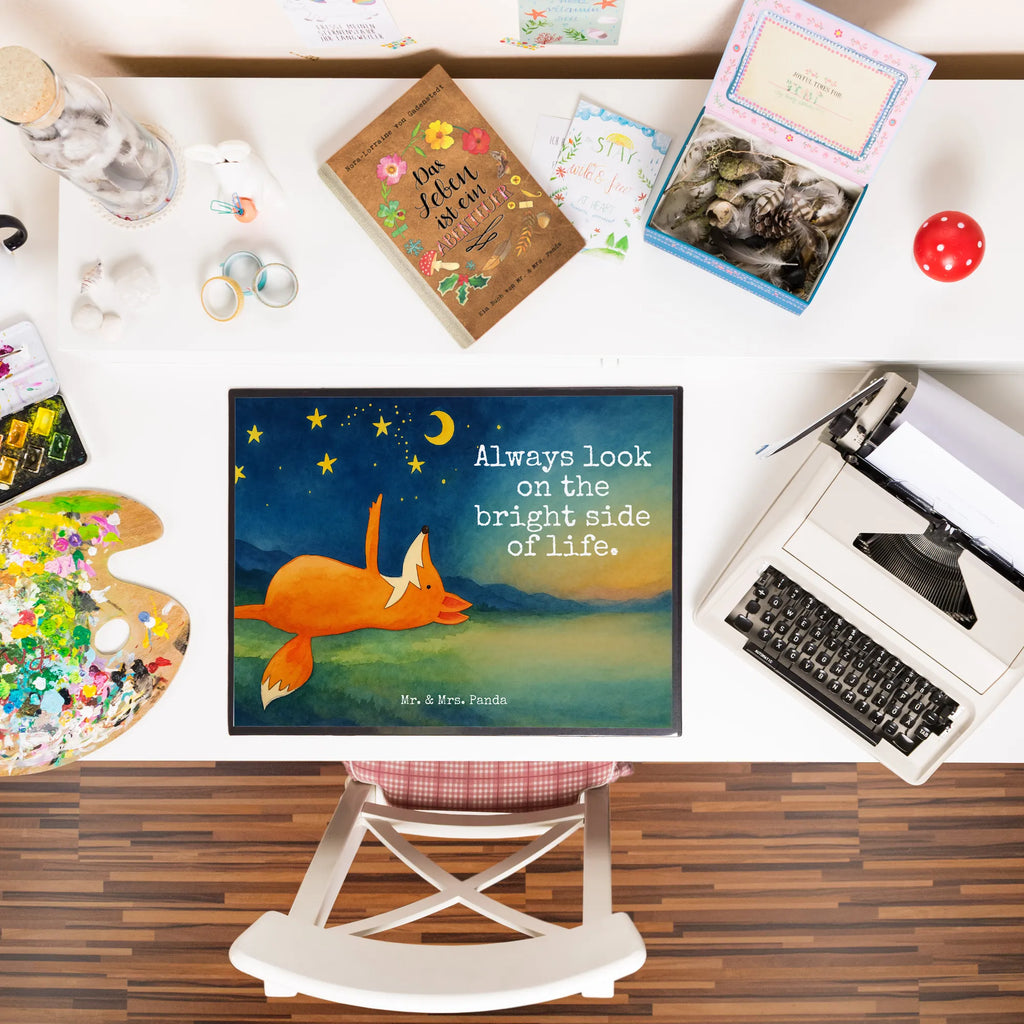 Schreibtischunterlage Fuchs Sterne Design