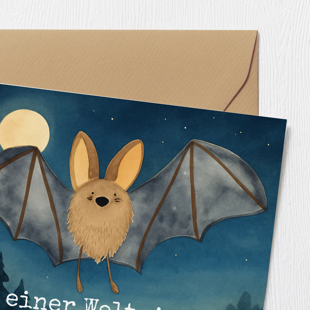 Deluxe Karte Fledermaus Flügel Design Karte, Grußkarte, Klappkarte, Einladungskarte, Glückwunschkarte, Hochzeitskarte, Geburtstagskarte, Hochwertige Grußkarte, Hochwertige Klappkarte, Tiermotive, Gute Laune, lustige Sprüche, Tiere