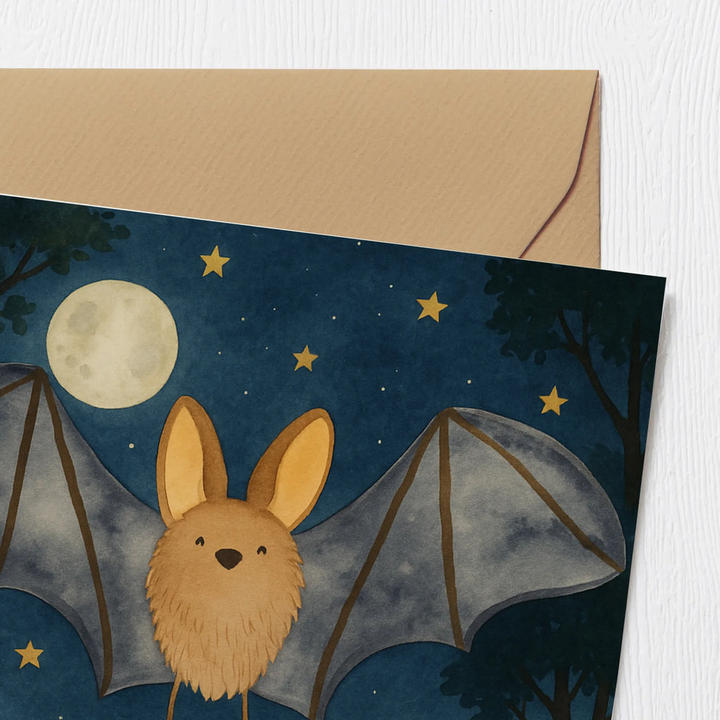 Deluxe Karte Fledermaus Flügel Design Karte, Grußkarte, Klappkarte, Einladungskarte, Glückwunschkarte, Hochzeitskarte, Geburtstagskarte, Hochwertige Grußkarte, Hochwertige Klappkarte, Tiermotive, Gute Laune, lustige Sprüche, Tiere