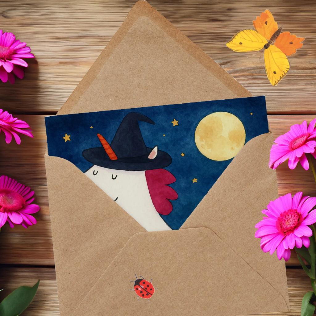 Deluxe Card unicorn Witch Design Karte, Grußkarte, Klappkarte, Einladungskarte, Glückwunschkarte, Hochzeitskarte, Geburtstagskarte, Hochwertige Grußkarte, Hochwertige Klappkarte, Einhorn, Einhörner, Einhorn Deko, Unicorn, Frau, Ehefrau, Hexe, Teufel, Engel, Verrückte, Freundin, Leben, Zicke