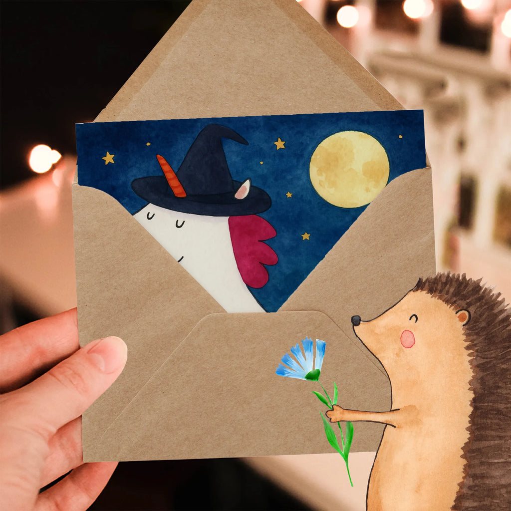 Deluxe Card unicorn Witch Design Karte, Grußkarte, Klappkarte, Einladungskarte, Glückwunschkarte, Hochzeitskarte, Geburtstagskarte, Hochwertige Grußkarte, Hochwertige Klappkarte, Einhorn, Einhörner, Einhorn Deko, Unicorn, Frau, Ehefrau, Hexe, Teufel, Engel, Verrückte, Freundin, Leben, Zicke