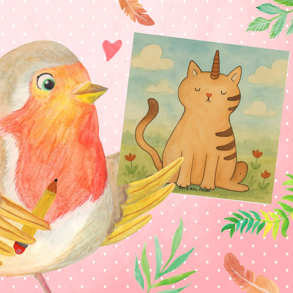 Deluxe Card unicorn Cat Design Karte, Grußkarte, Klappkarte, Einladungskarte, Glückwunschkarte, Hochzeitskarte, Geburtstagskarte, Hochwertige Grußkarte, Hochwertige Klappkarte, Einhorn, Einhörner, Einhorn Deko, Unicorn, Katzer, Mieze, Regenbogen, Glitzer, Einhornpower, Erwachsenwerden, Katze, Katzenhorn, Einhornkatze, Kittyhorn