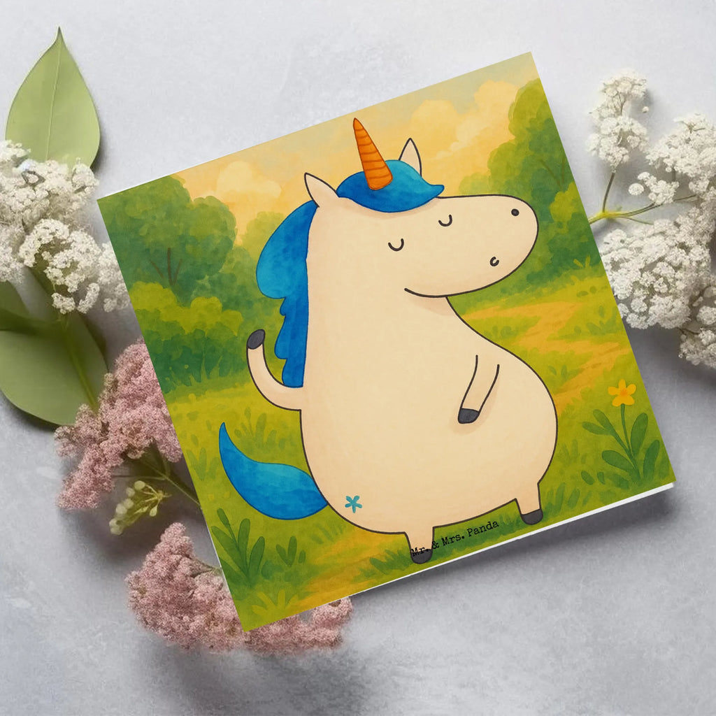 Deluxe Card unicorn Man Design Karte, Grußkarte, Klappkarte, Einladungskarte, Glückwunschkarte, Hochzeitskarte, Geburtstagskarte, Hochwertige Grußkarte, Hochwertige Klappkarte, Einhorn, Einhörner, Einhorn Deko, Unicorn, cool, Mann, Freundin, Familie, bester Freund, BFF, Party, hübsch, beste