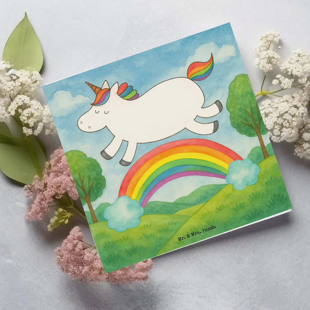 Deluxe Karte Einhorn Regenbogen Design Karte, Grußkarte, Klappkarte, Einladungskarte, Glückwunschkarte, Hochzeitskarte, Geburtstagskarte, Hochwertige Grußkarte, Hochwertige Klappkarte, Einhorn, Einhörner, Einhorn Deko, Unicorn, Regenbogen, Glitzer, Einhornpower, Erwachsenwerden, Einhornautobahn