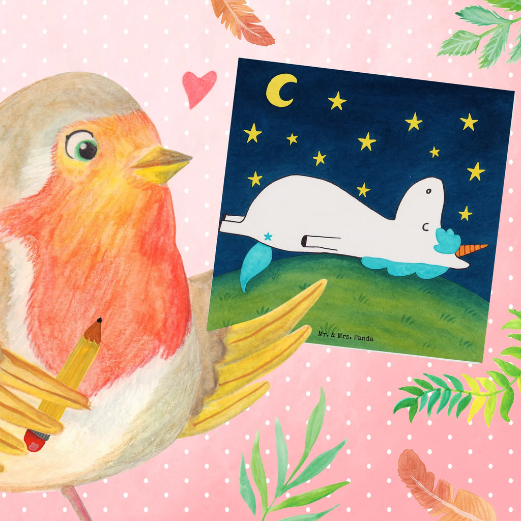 Deluxe Karte Einhorn Sternenhimmel Design Karte, Grußkarte, Klappkarte, Einladungskarte, Glückwunschkarte, Hochzeitskarte, Geburtstagskarte, Hochwertige Grußkarte, Hochwertige Klappkarte, Einhorn, Einhörner, Einhorn Deko, Unicorn, Sterne, Dachschaden, Verrückt, Sternenhimmel