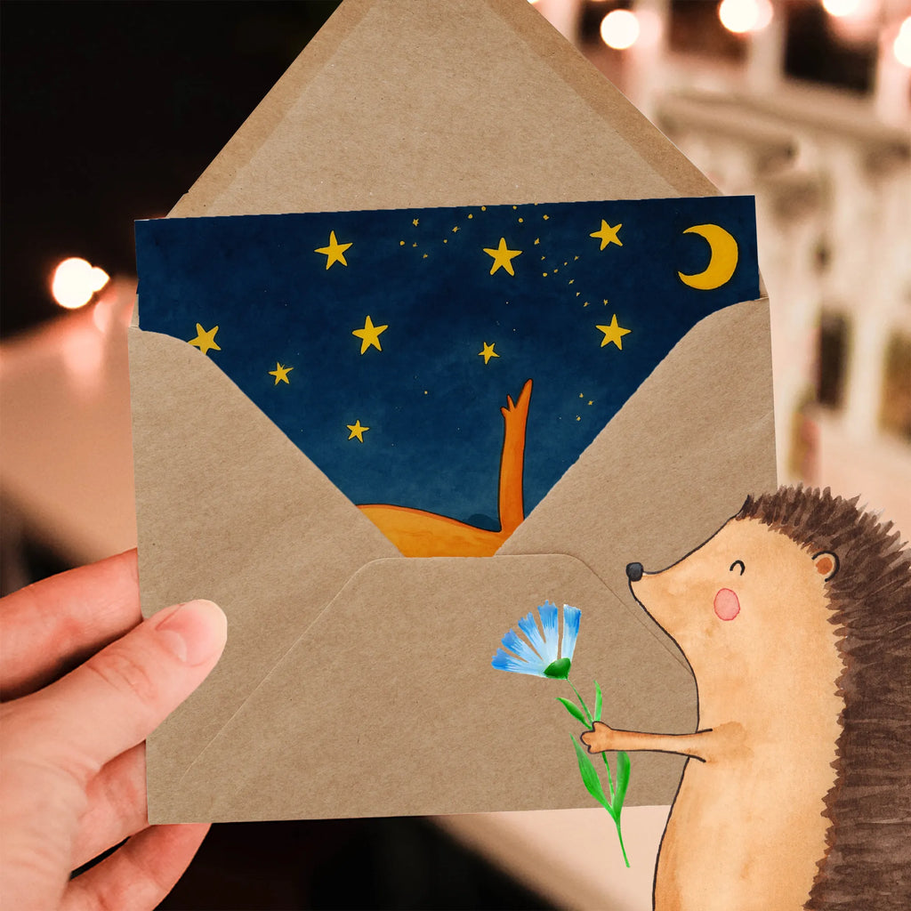 Deluxe Karte Fuchs Sterne Design Karte, Grußkarte, Klappkarte, Einladungskarte, Glückwunschkarte, Hochzeitskarte, Geburtstagskarte, Hochwertige Grußkarte, Hochwertige Klappkarte, Fuchs, Füchse, tröstende Worte, Spruch positiv, Spruch schön, Romantik, Always Look on the Bright Side of Life