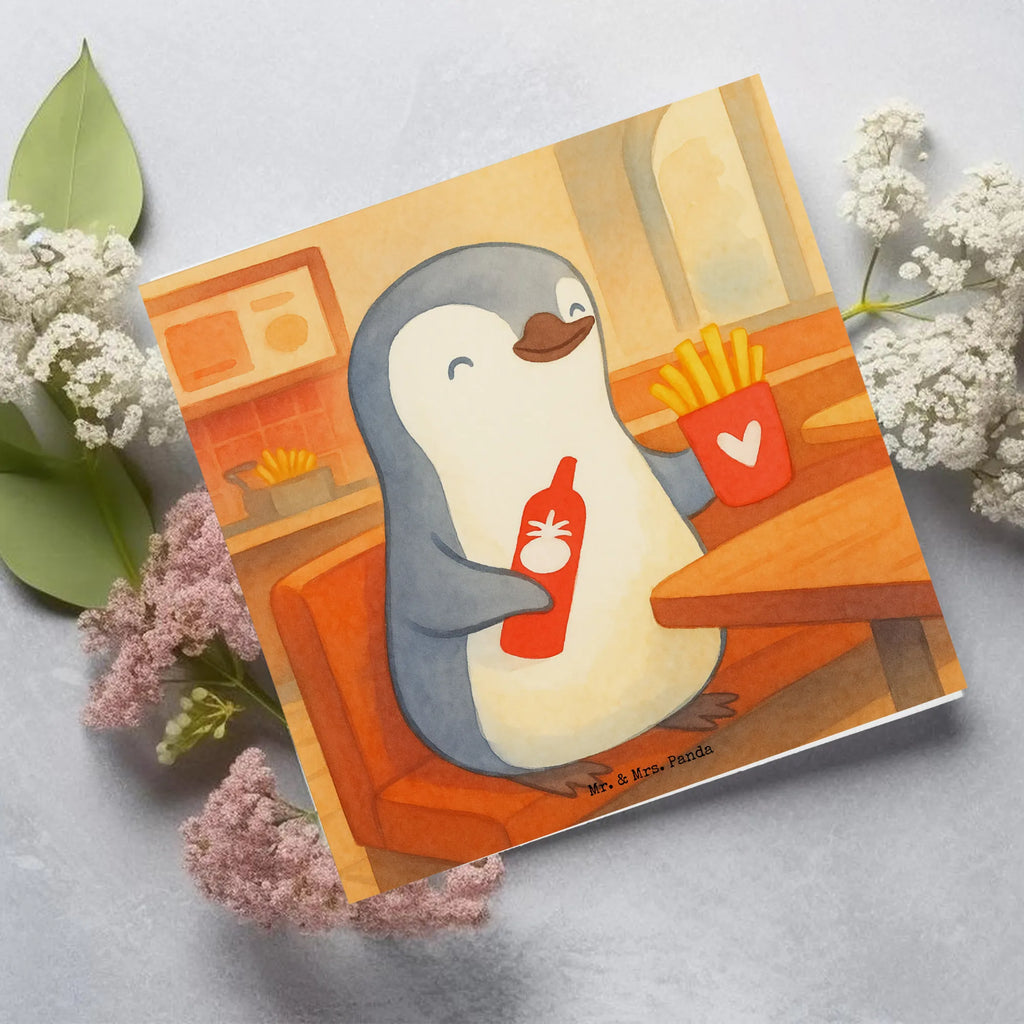 Deluxe Karte Pinguin Pommes Design Karte, Grußkarte, Klappkarte, Einladungskarte, Glückwunschkarte, Hochzeitskarte, Geburtstagskarte, Hochwertige Grußkarte, Hochwertige Klappkarte, Liebe, Partner, Freund, Freundin, Ehemann, Ehefrau, Heiraten, Verlobung, Heiratsantrag, Liebesgeschenk, Jahrestag, Hocheitstag, Valentinstag, Geschenk für Frauen, Hochzeitstag, Mitbringsel, Geschenk für Freundin, Geschenk für Partner, Liebesbeweis, für Männer, für Ehemann