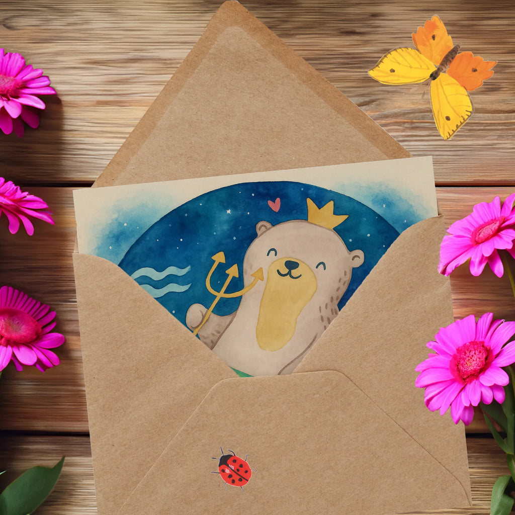 Deluxe Karte Wassermann Astrologie Design Karte, Grußkarte, Klappkarte, Einladungskarte, Glückwunschkarte, Hochzeitskarte, Geburtstagskarte, Hochwertige Grußkarte, Hochwertige Klappkarte, Tierkreiszeichen, Sternzeichen, Horoskop, Astrologie, Aszendent, Wassermann, Geburtstagsgeschenk, Geschenk