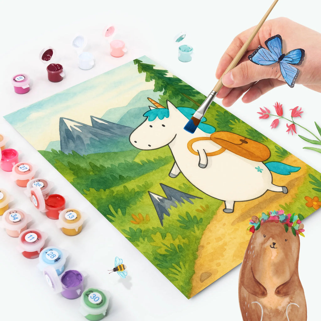 Paint by Numbers unicorn climber Design Künstler, Bastelidee, Kunstwerk, Kreativität, Ausmalbild, Baseln, DIY, Malen nach Zahlen, Malen, Einhorn, Einhörner, Einhorn Deko, Unicorn, Reisen, Entdecker, Berge, Urlaub, Bergsteiger, Abenteuer, Weltreise, Weltenbummler, Abenteurer