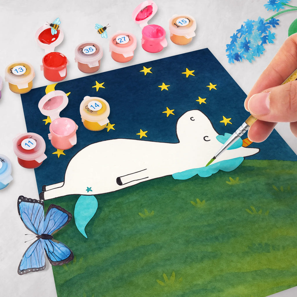 Paint by Numbers unicorn starry sky Design unicorn, unicorns, crazy, girlfriend gift, Unicorn, heaven, funny, girlfriend present, Unicorns, stars