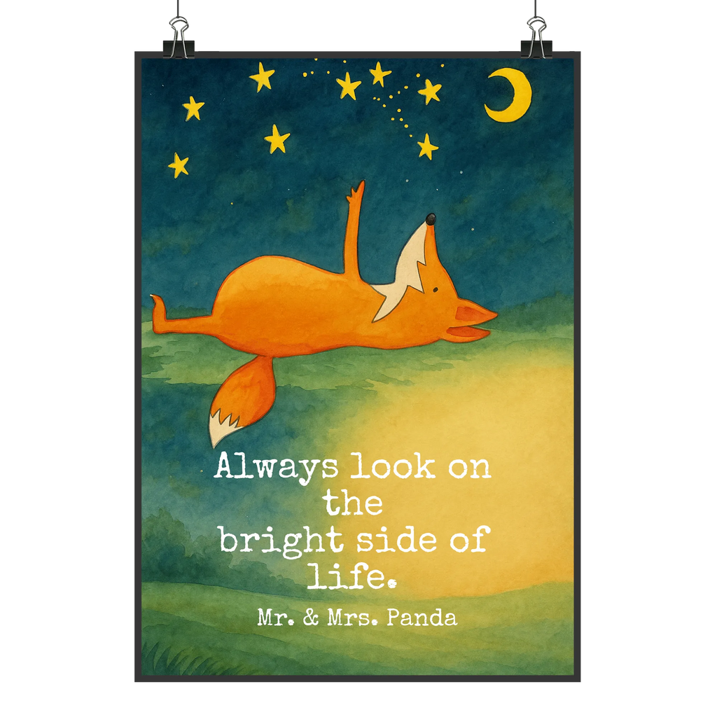 Poster Fuchs Sterne Design