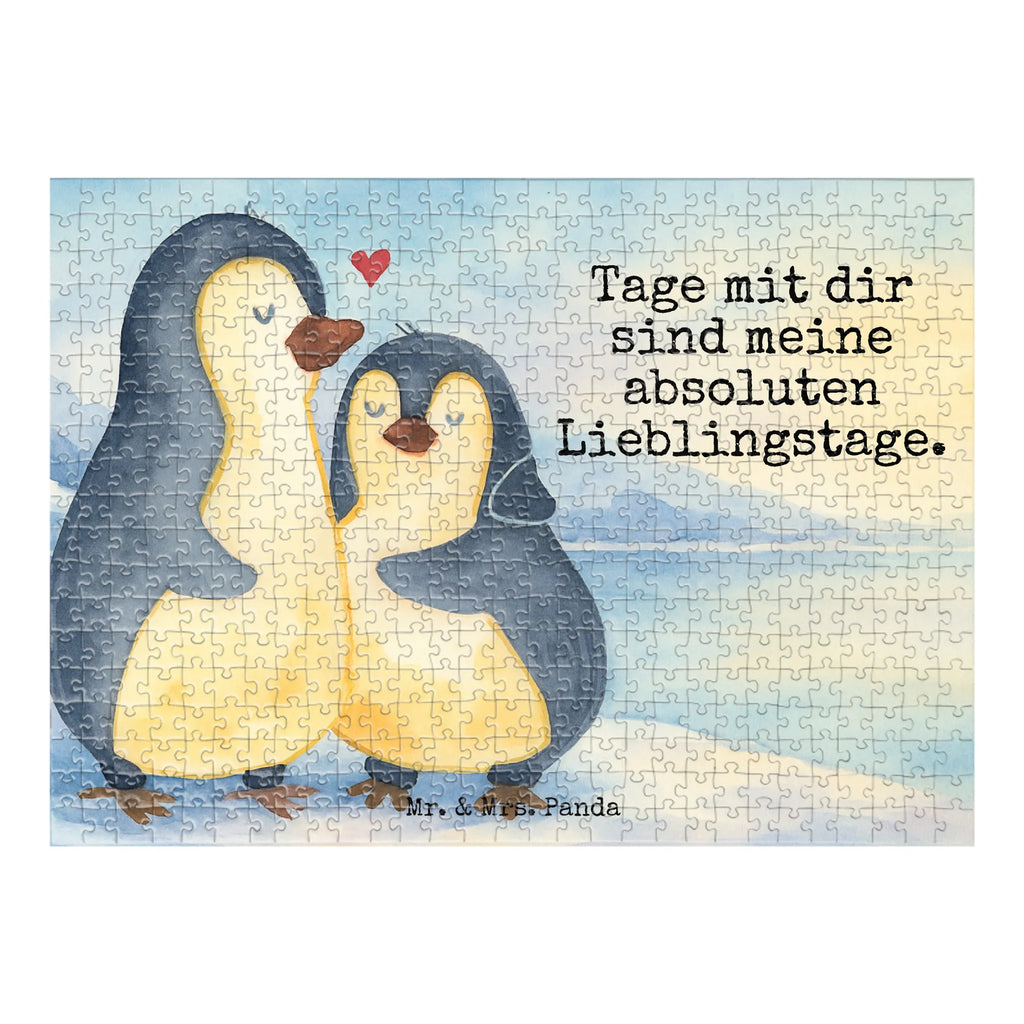 Puzzle Pinguin umarmen Design Puzzle, Pinguin, Liebe, Liebespaar, Liebesbeweis, Liebesgeschenk, Verlobung, Jahrestag, Hochzeitstag, Hochzeit, Hochzeitsgeschenk