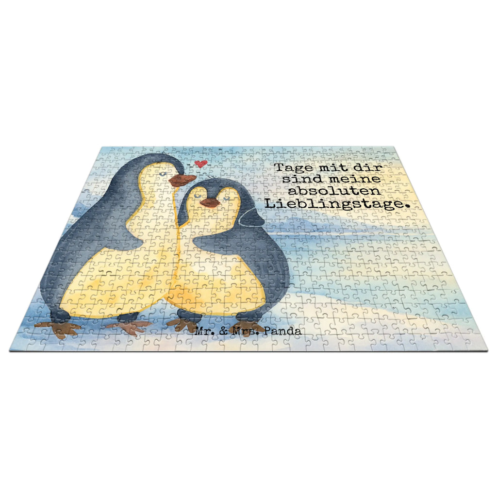 Puzzle Pinguin umarmen Design Puzzle, Pinguin, Liebe, Liebespaar, Liebesbeweis, Liebesgeschenk, Verlobung, Jahrestag, Hochzeitstag, Hochzeit, Hochzeitsgeschenk
