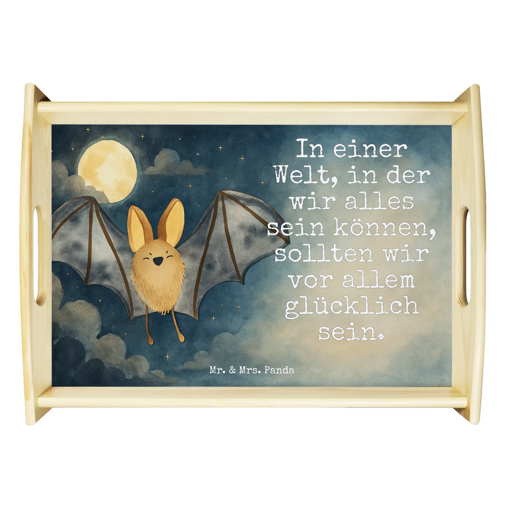 Serviertablett Fledermaus Flügel Design