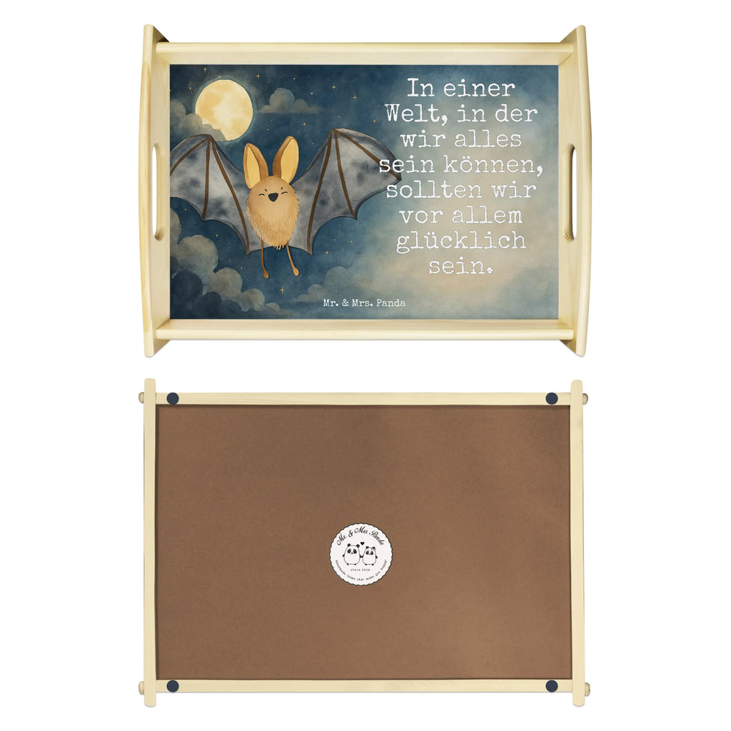 Serviertablett Fledermaus Flügel Design