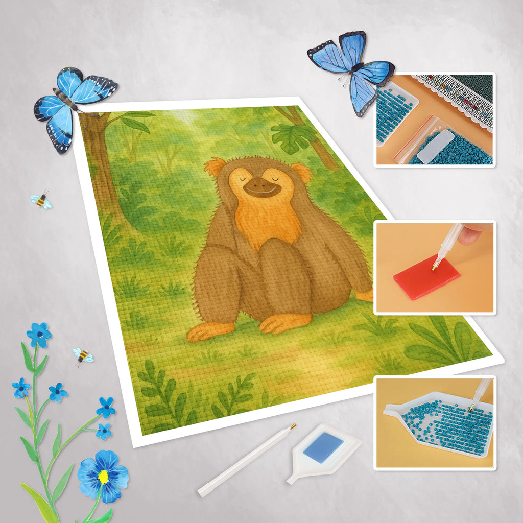 Obraz diamentowy Małpa Design Afryka, dzikie zwierzęta