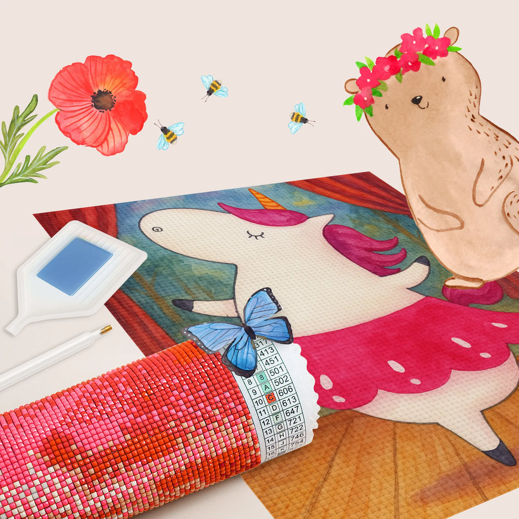 Obraz diamentowy Jednorożec balerina Design Jednorożec, jednorożce, dekoracje jednorożca, jednorożec