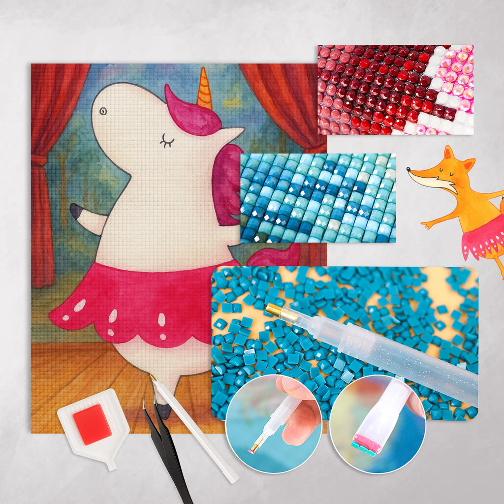 Obraz diamentowy Jednorożec balerina Design Jednorożec, jednorożce, dekoracje jednorożca, jednorożec