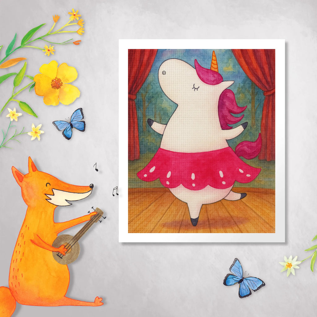 Obraz diamentowy Jednorożec balerina Design Jednorożec, jednorożce, dekoracje jednorożca, jednorożec