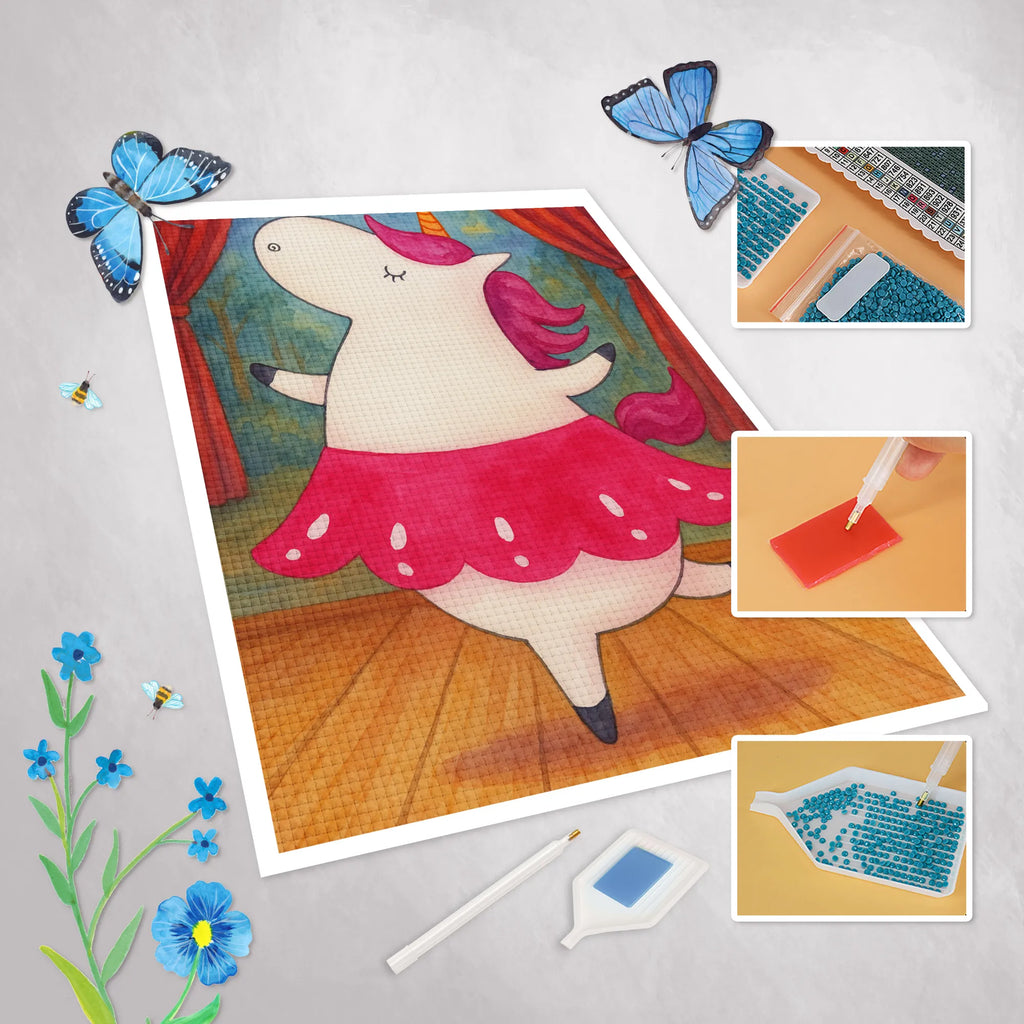 Obraz diamentowy Jednorożec balerina Design Jednorożec, jednorożce, dekoracje jednorożca, jednorożec