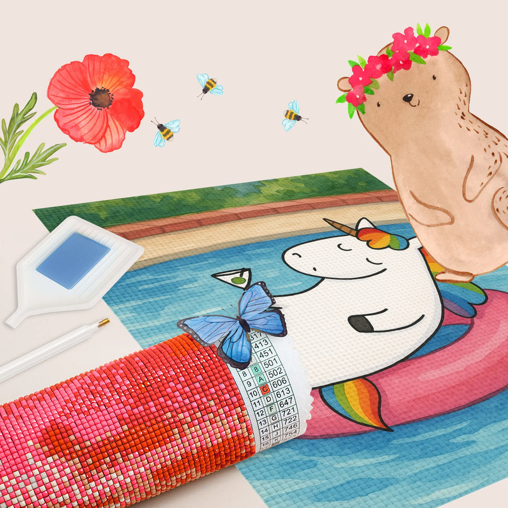 Obraz diamentowy jednorożec koktajl Design Jednorożec, jednorożce, dekoracje jednorożca, jednorożec