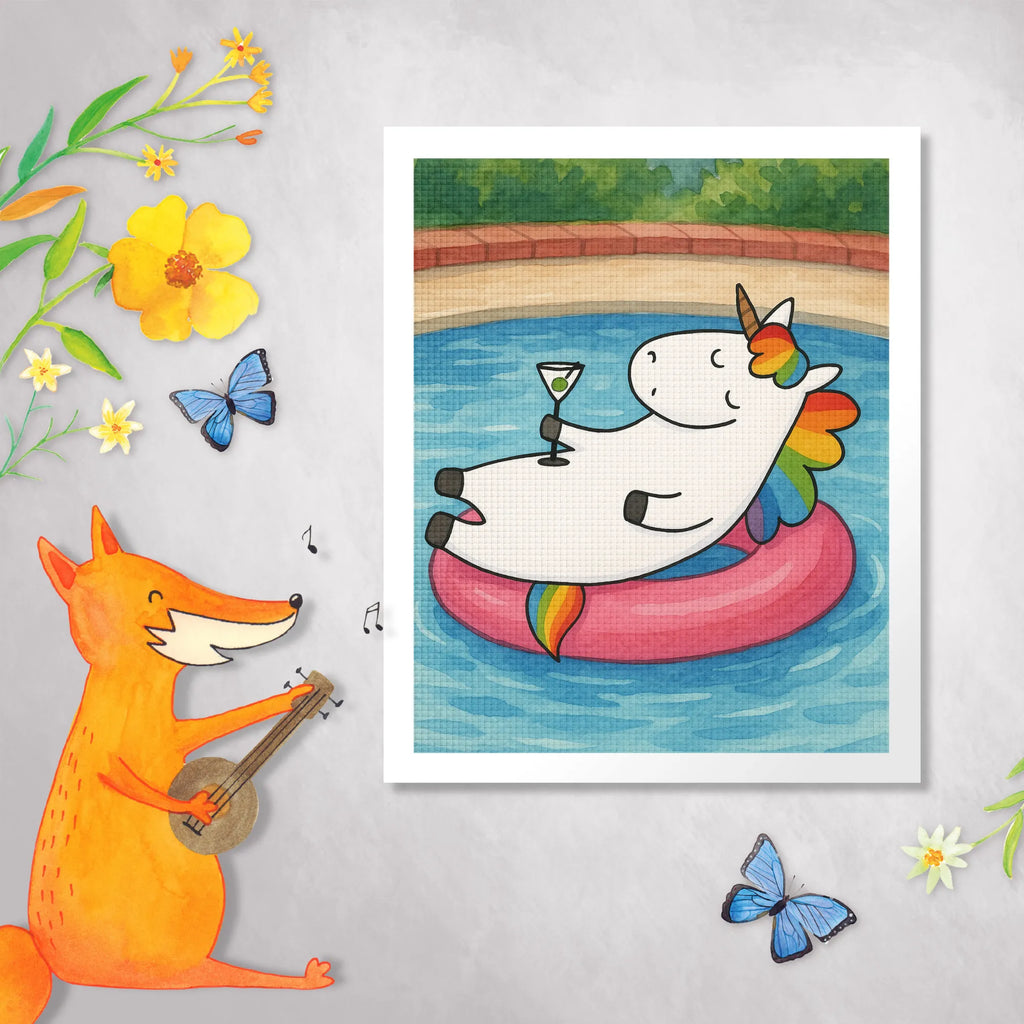 Obraz diamentowy jednorożec koktajl Design Jednorożec, jednorożce, dekoracje jednorożca, jednorożec