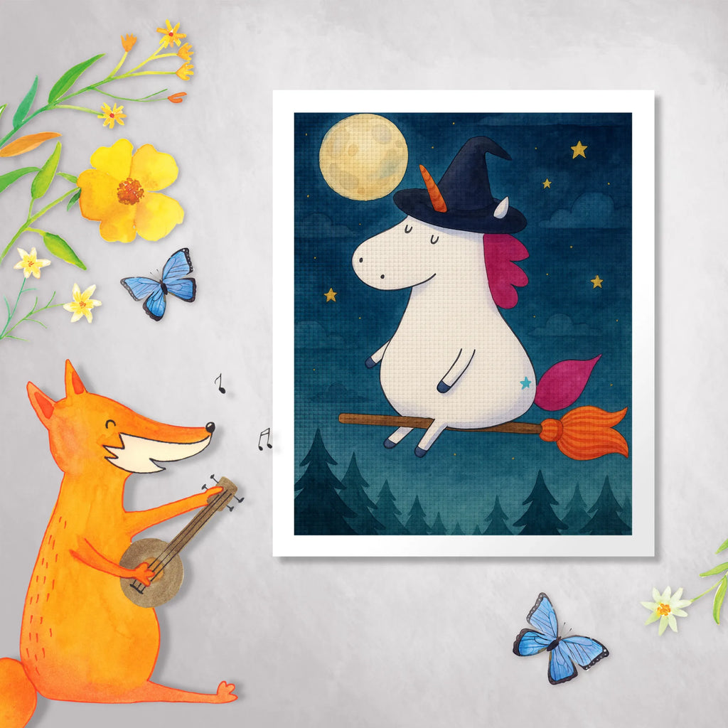 Obraz diamentowy jednorożec Czarownica Design Jednorożec, jednorożce, dekoracje jednorożca, jednorożec