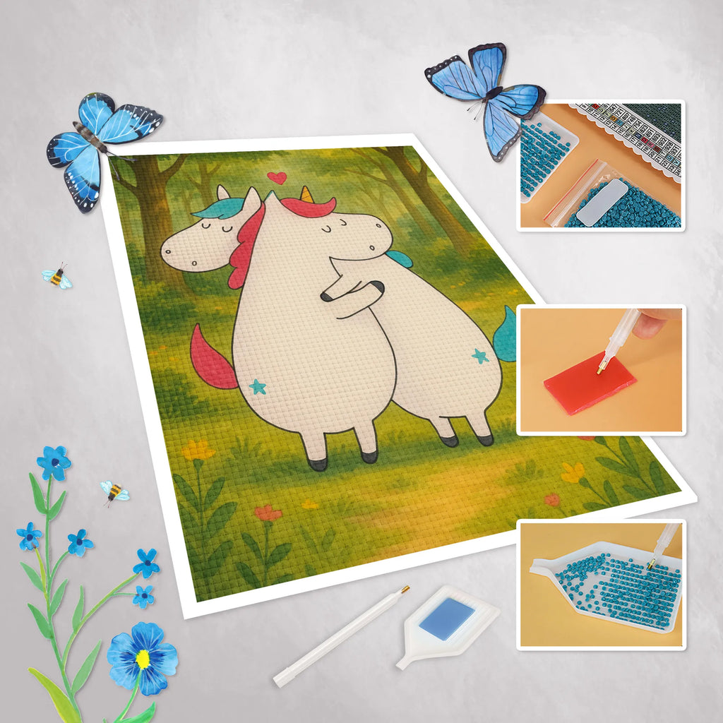 Diamond Painting Einhorn Mitteilung Design Kreativität, DIY, Kristallbild, Diamond Painting, Einhorn, Einhörner, Einhorn Deko, Unicorn, Valentine, Ehe, lustig, witzig, Spruch, Partner, Geschenk, Liebe, Valentinstag