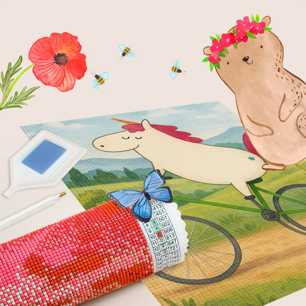 Diamond Painting Einhorn Radfahrer Design DIY, Kreativität, Diamond Painting, Kristallbild, Einhorn, Einhörner, Einhorn Deko, Unicorn, Rad, Bike, Konfetti, Luxusproblem, Radfahren, Liebeskummer, Kummer, Feenstaub, Radfahrer