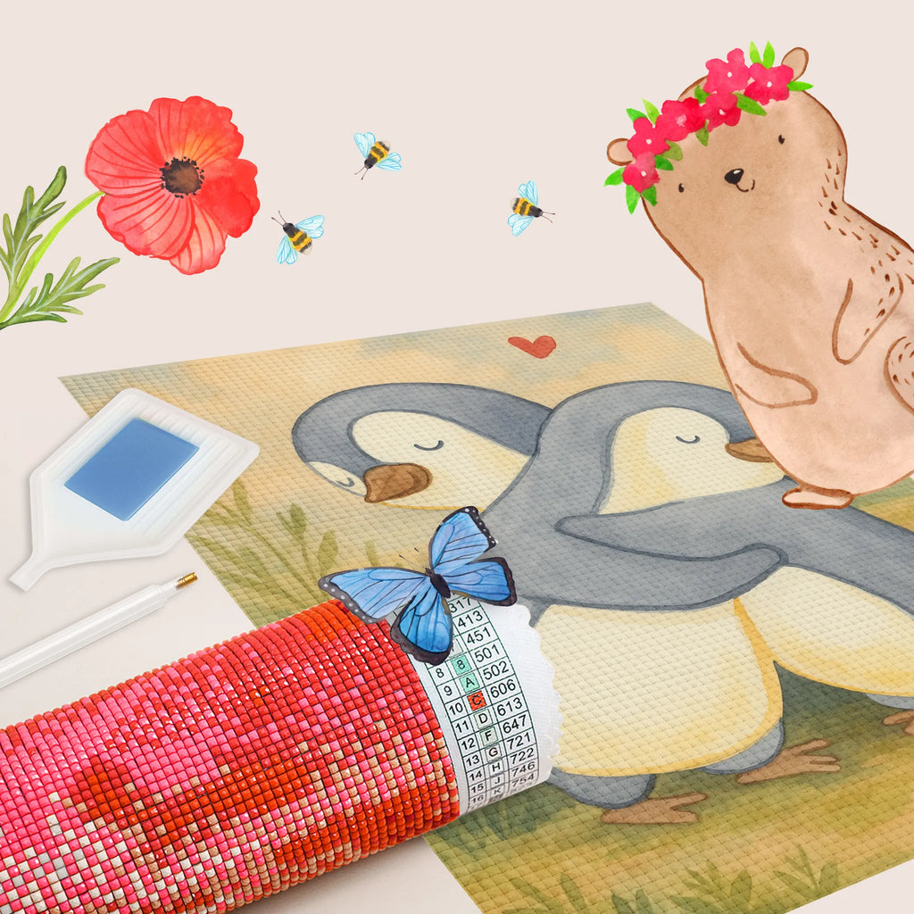 Diamond Painting Pinguine Kuscheln Design DIY, Diamond Painting, Kristallbild, Kreativität, Liebe, Partner, Freund, Freundin, Ehemann, Ehefrau, Heiraten, Verlobung, Heiratsantrag, Liebesgeschenk, Jahrestag, Hocheitstag, Liebesbeweis, für Ehemann, Hochzeitstag, Mitbringsel, Valentinstag, Geschenk für Partner, Geschenk für Frauen, Geschenk für Freundin, für Männer