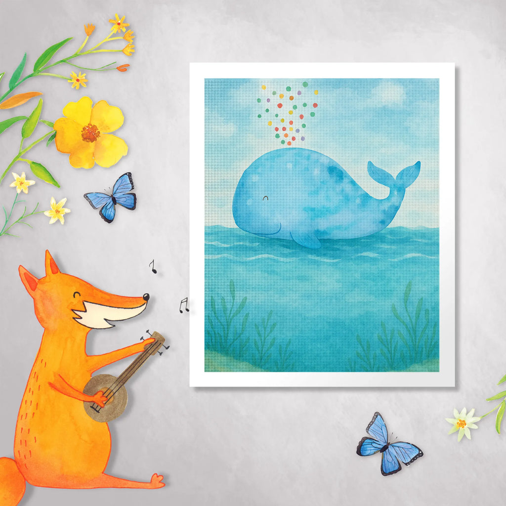 Diamond Painting Wal Konfetti Design Kristallbild, DIY, Kreativität, Diamond Painting, Meerestiere, Meer, Urlaub, Abnehmen, Neustart, Diät, Neuanfang, Wal, Lebensabschnitt, Trennung, Konfetti, Geburtstag, Motivation, Wale