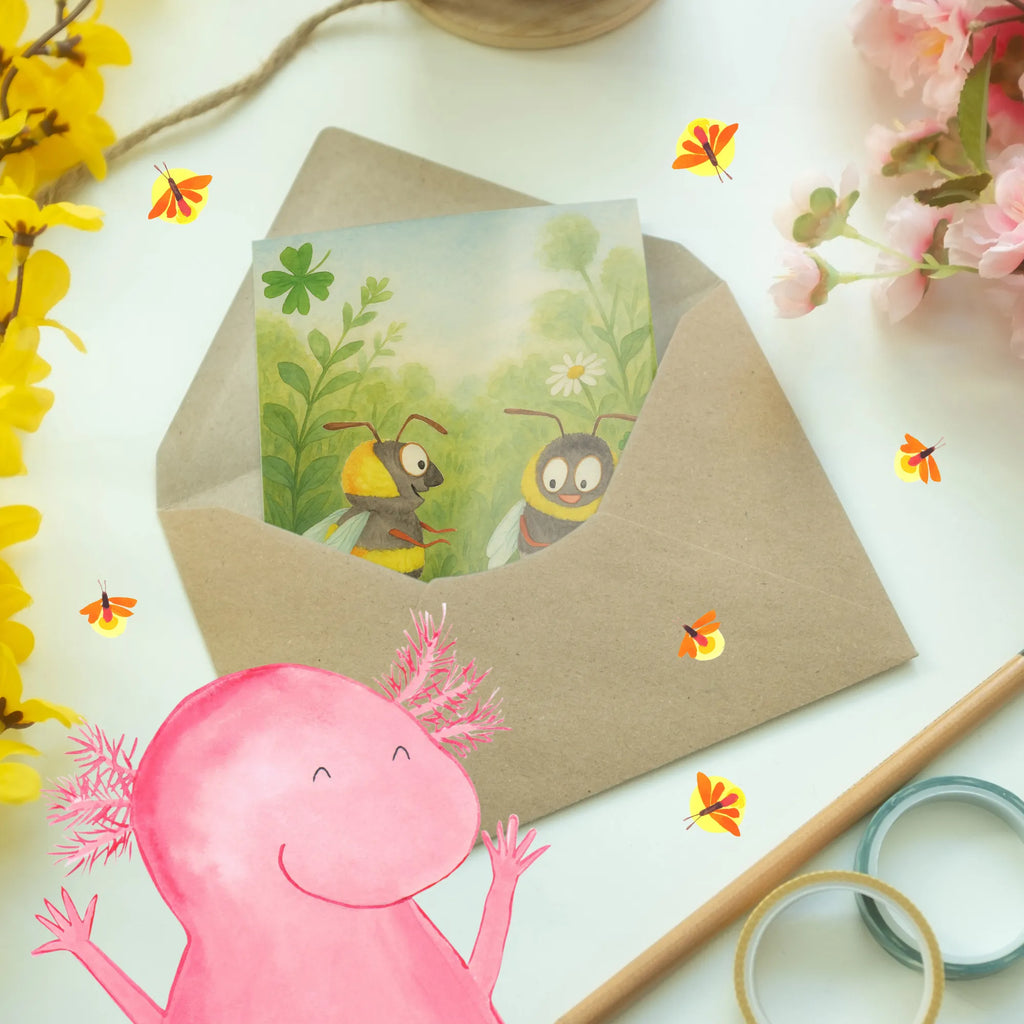 Greetings card bees Pair Design Grußkarte, Klappkarte, Einladungskarte, Glückwunschkarte, Hochzeitskarte, Geburtstagskarte, Karte, Ansichtskarten, Liebe, Partner, Freund, Freundin, Ehemann, Ehefrau, Heiraten, Verlobung, Heiratsantrag, Liebesgeschenk, Jahrestag, Hocheitstag, Valentinstag, Geschenk für Frauen, Hochzeitstag, Mitbringsel, Geschenk für Freundin, Geschenk für Partner, Liebesbeweis, für Männer, für Ehemann, Schildkröten, verliebte Schildkröten