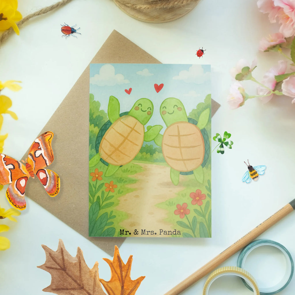 Greetings card turtles Pair Design Grußkarte, Klappkarte, Einladungskarte, Glückwunschkarte, Hochzeitskarte, Geburtstagskarte, Karte, Ansichtskarten, Liebe, Partner, Freund, Freundin, Ehemann, Ehefrau, Heiraten, Verlobung, Heiratsantrag, Liebesgeschenk, Jahrestag, Hocheitstag, Valentinstag, Geschenk für Frauen, Hochzeitstag, Mitbringsel, Geschenk für Freundin, Geschenk für Partner, Liebesbeweis, für Männer, für Ehemann