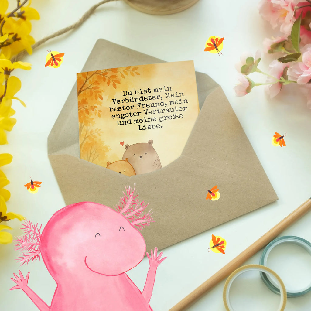 Grußkarte Bären Liebe Design Grußkarte, Klappkarte, Einladungskarte, Glückwunschkarte, Hochzeitskarte, Geburtstagskarte, Karte, Ansichtskarten, Liebe, Partner, Freund, Freundin, Ehemann, Ehefrau, Heiraten, Verlobung, Heiratsantrag, Liebesgeschenk, Jahrestag, Hocheitstag, Verliebt, Verlobt, Verheiratet, Geschenk Freundin, Geschenk Freund, Liebesbeweis, Hochzeitstag, Geschenk Hochzeit, Bären, Bärchen, Bär