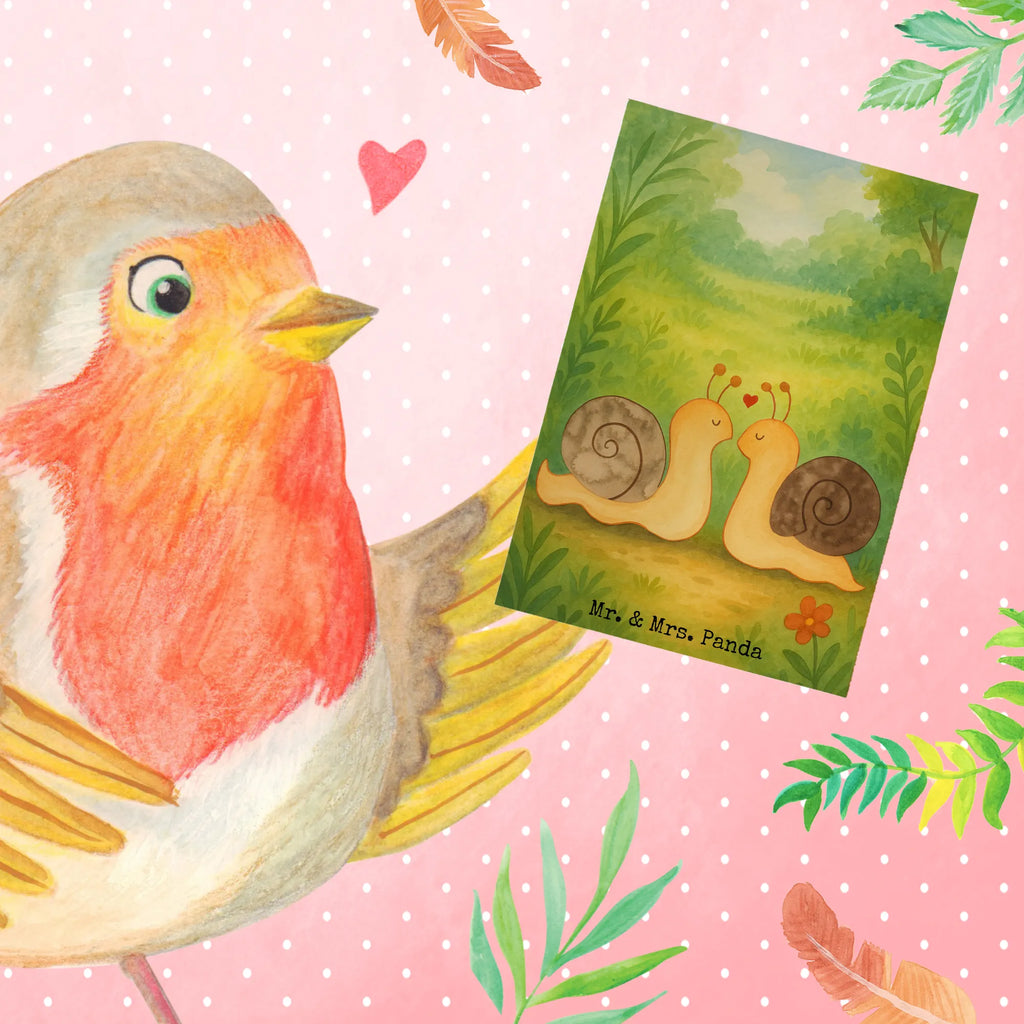Greetings card Snails in love Design Grußkarte, Klappkarte, Einladungskarte, Glückwunschkarte, Hochzeitskarte, Geburtstagskarte, Karte, Ansichtskarten, Liebe, Partner, Freund, Freundin, Ehemann, Ehefrau, Heiraten, Verlobung, Heiratsantrag, Liebesgeschenk, Jahrestag, Hocheitstag