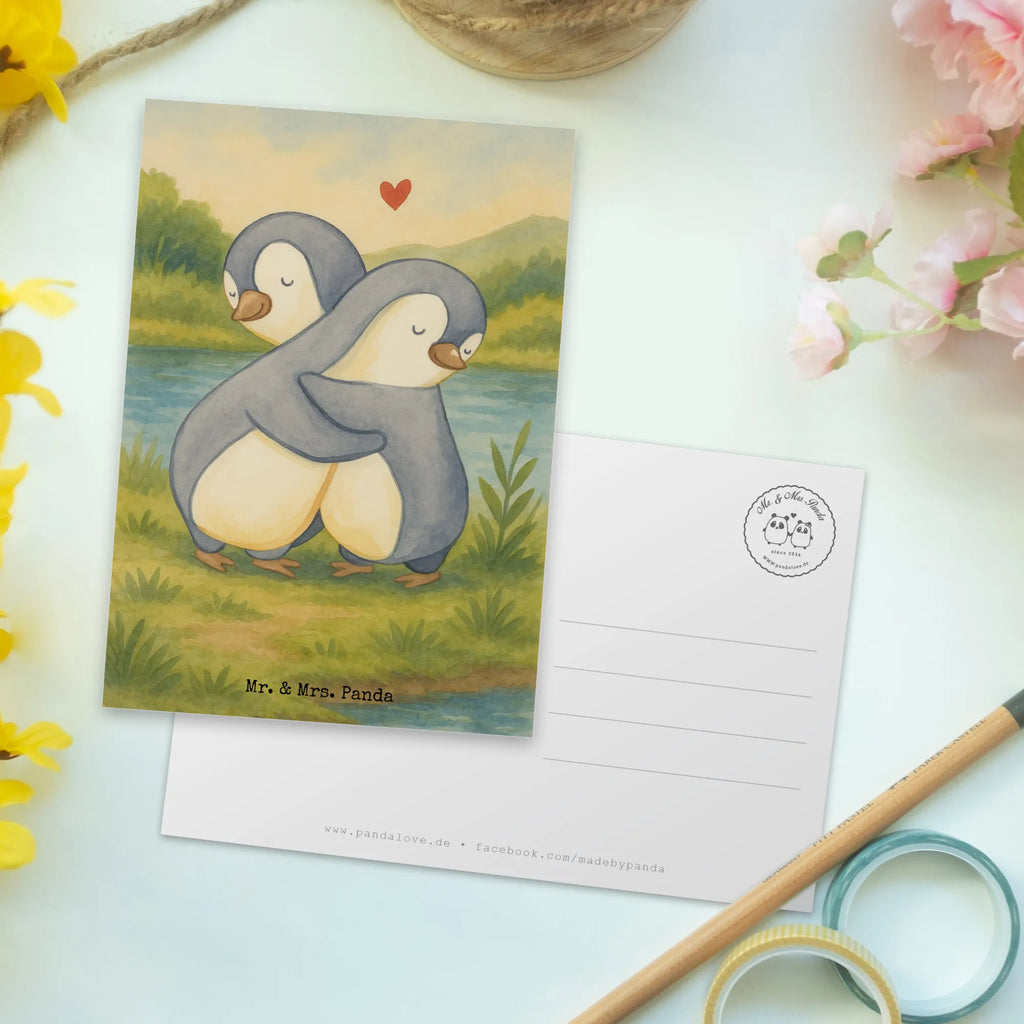 Postcard penguins Cuddle Design Postkarte, Karte, Geschenkkarte, Grußkarte, Einladung, Ansichtskarte, Geburtstagskarte, Einladungskarte, Dankeskarte, Ansichtskarten, Einladung Geburtstag, Einladungskarten Geburtstag, Liebe, Partner, Freund, Freundin, Ehemann, Ehefrau, Heiraten, Verlobung, Heiratsantrag, Liebesgeschenk, Jahrestag, Hocheitstag, Valentinstag, Geschenk für Frauen, Hochzeitstag, Mitbringsel, Geschenk für Freundin, Geschenk für Partner, Liebesbeweis, für Männer, für Ehemann