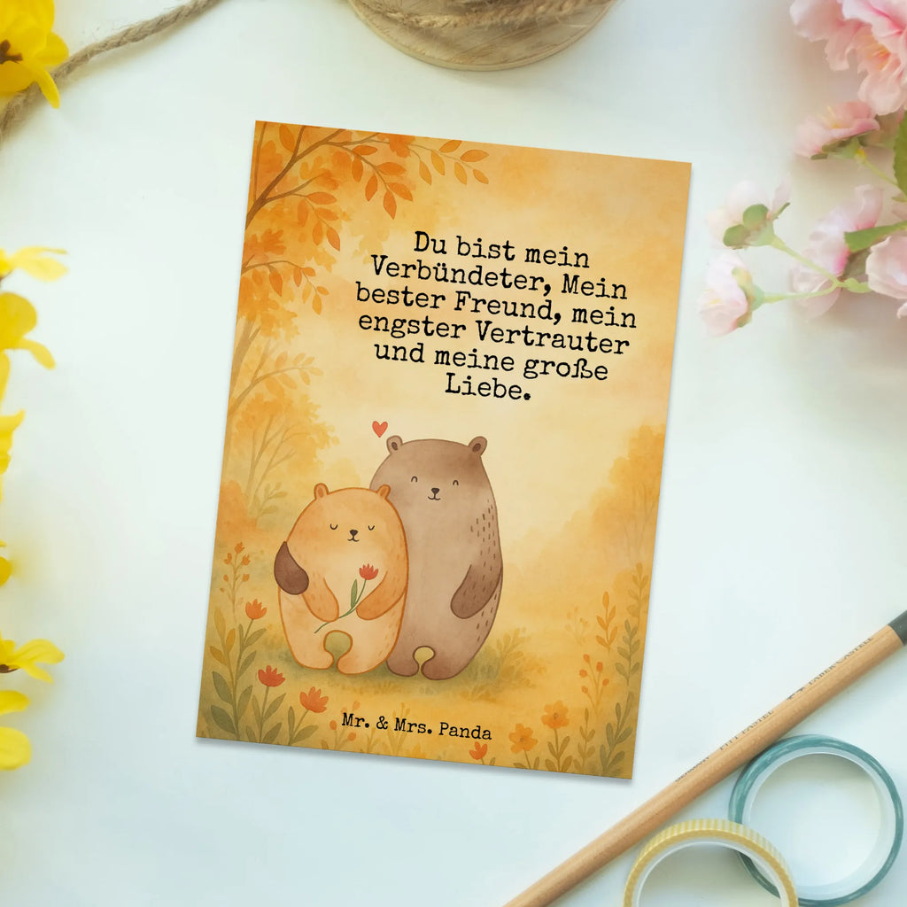 Postkarte Bären Liebe Design Einladungskarte, Geburtstagskarte, Geschenkkarte, Ansichtskarten, Dankeskarte, Postkarte, Karte, Einladung Geburtstag, Grußkarte, Einladung, Einladungskarten Geburtstag, Ansichtskarte, Liebe, Partner, Freund, Freundin, Ehemann, Ehefrau, Heiraten, Verlobung, Heiratsantrag, Liebesgeschenk, Jahrestag, Hocheitstag, Hochzeitstag, Verlobt, Liebesbeweis, Verheiratet, Geschenk Freund, Bären, Geschenk Hochzeit, Bär, Verliebt, Bärchen, Geschenk Freundin