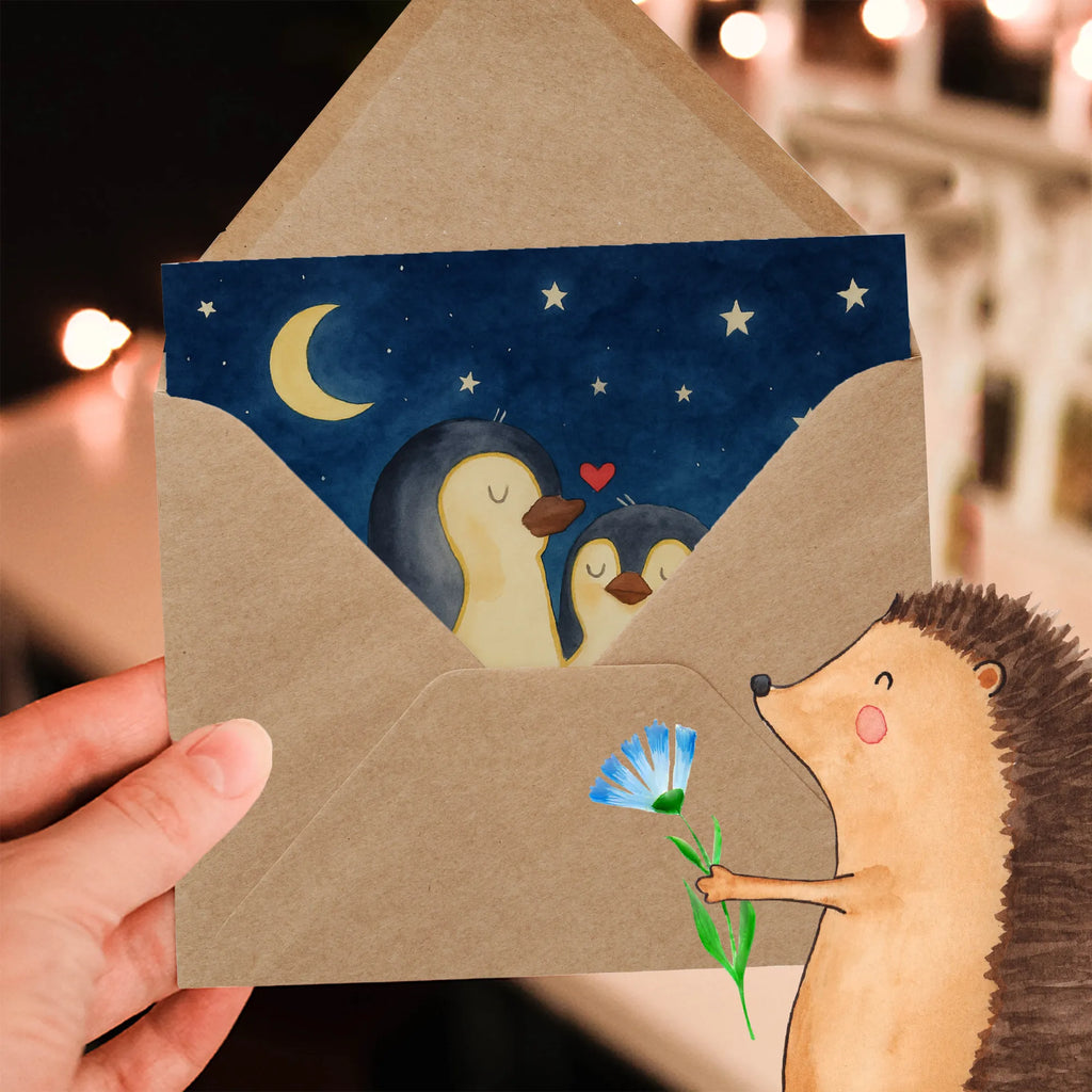 Deluxe Karte Pinguine Einschlafen Design Karte, Grußkarte, Klappkarte, Einladungskarte, Glückwunschkarte, Hochzeitskarte, Geburtstagskarte, Hochwertige Grußkarte, Hochwertige Klappkarte, Liebe, Partner, Freund, Freundin, Ehemann, Ehefrau, Heiraten, Verlobung, Heiratsantrag, Liebesgeschenk, Jahrestag, Hocheitstag, Valentinstag, Geschenk für Frauen, Hochzeitstag, Mitbringsel, Geschenk für Freundin, Geschenk für Partner, Liebesbeweis, für Männer, für Ehemann