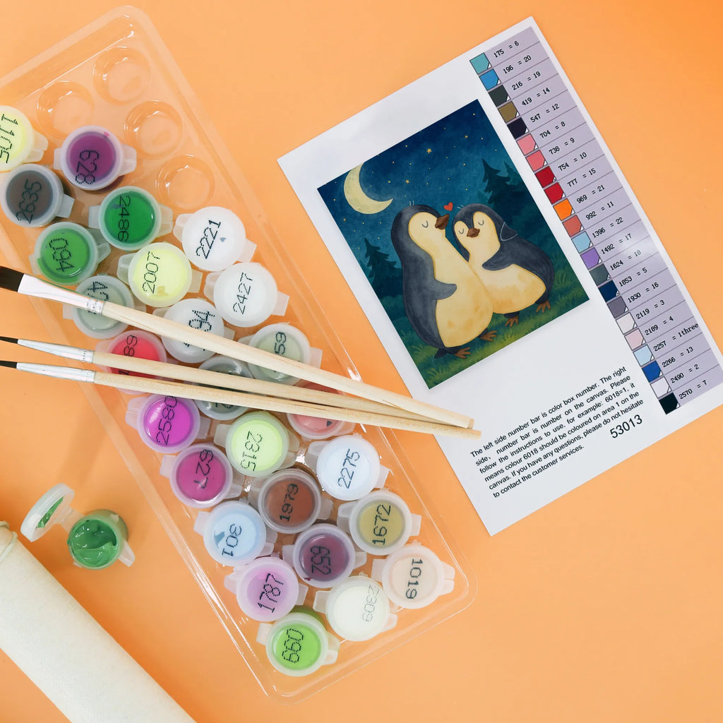 Malowanie według numerów pingwiny zasypianie Design Ausmalbild, Malen nach Zahlen, Kunstwerk, Liebe, Partner, Freund, Freundin, Ehemann, Ehefrau, Heiraten, Verlobung, Heiratsantrag, Liebesgeschenk, Jahrestag, Hocheitstag, für Ehemann, Liebesbeweis, Valentinstag, Geschenk für Freundin, Hochzeitstag, Geschenk für Partner, für Männer, Geschenk für Frauen, Mitbringsel