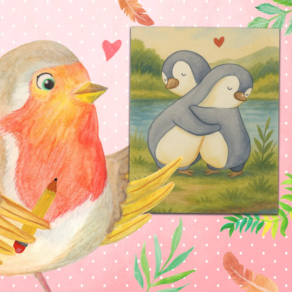 Paint by Numbers penguins Cuddle Design Bastelidee, Malen nach Zahlen, DIY, Kunstwerk, Baseln, Künstler, Ausmalbild, Kreativität, Malen, Liebe, Partner, Freund, Freundin, Ehemann, Ehefrau, Heiraten, Verlobung, Heiratsantrag, Liebesgeschenk, Jahrestag, Hocheitstag, Liebesbeweis, Hochzeitstag, Valentinstag, Geschenk für Frauen, für Ehemann, Geschenk für Partner, für Männer, Mitbringsel, Geschenk für Freundin