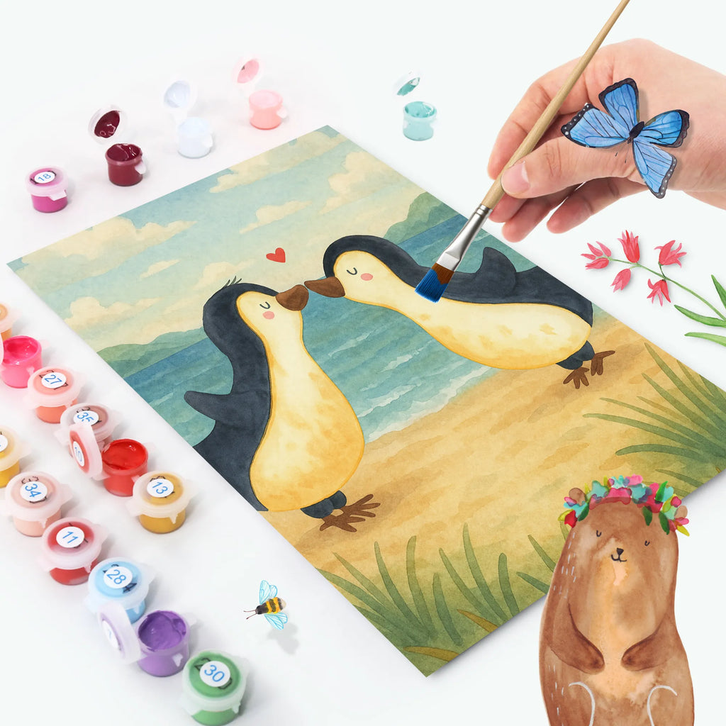 Paint by Numbers penguins kiss Design Malen nach Zahlen, Ausmalbild, Kunstwerk, Liebe, Partner, Freund, Freundin, Ehemann, Ehefrau, Heiraten, Verlobung, Heiratsantrag, Liebesgeschenk, Jahrestag, Hocheitstag, Valentinstag, für Männer, für Ehemann, Liebesbeweis, Geschenk für Frauen, Hochzeitstag, Geschenk für Freundin, Mitbringsel, Geschenk für Partner