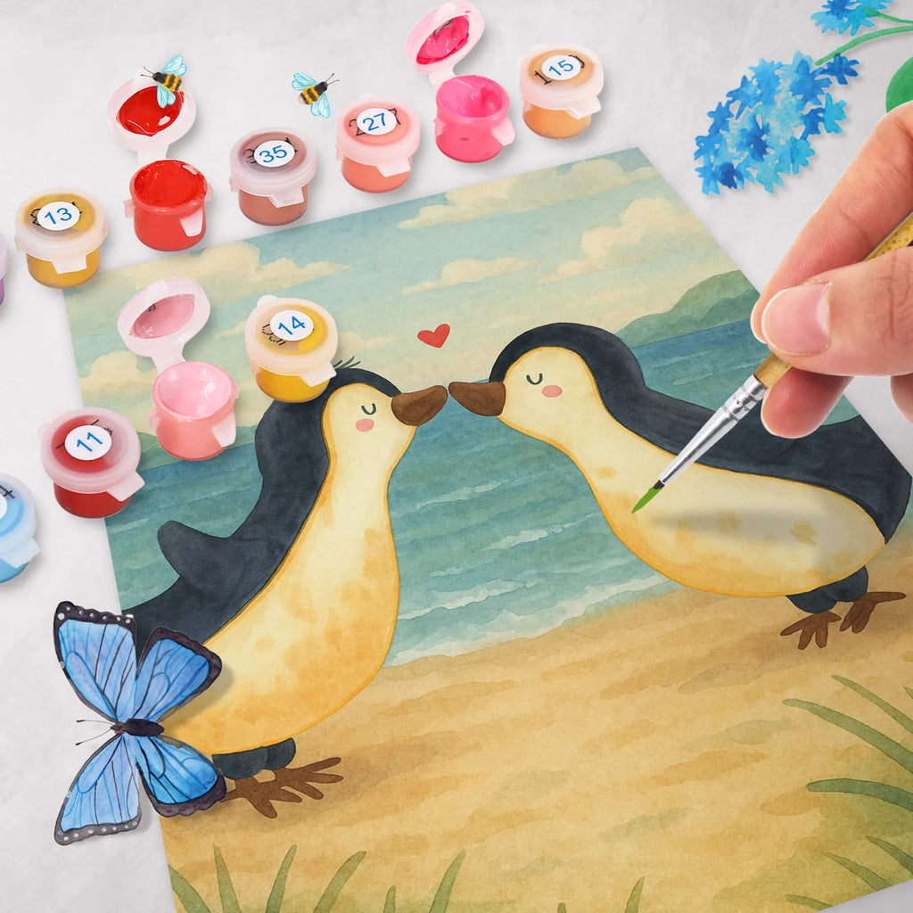 Paint by Numbers penguins kiss Design Malen nach Zahlen, Ausmalbild, Kunstwerk, Liebe, Partner, Freund, Freundin, Ehemann, Ehefrau, Heiraten, Verlobung, Heiratsantrag, Liebesgeschenk, Jahrestag, Hocheitstag, Valentinstag, für Männer, für Ehemann, Liebesbeweis, Geschenk für Frauen, Hochzeitstag, Geschenk für Freundin, Mitbringsel, Geschenk für Partner