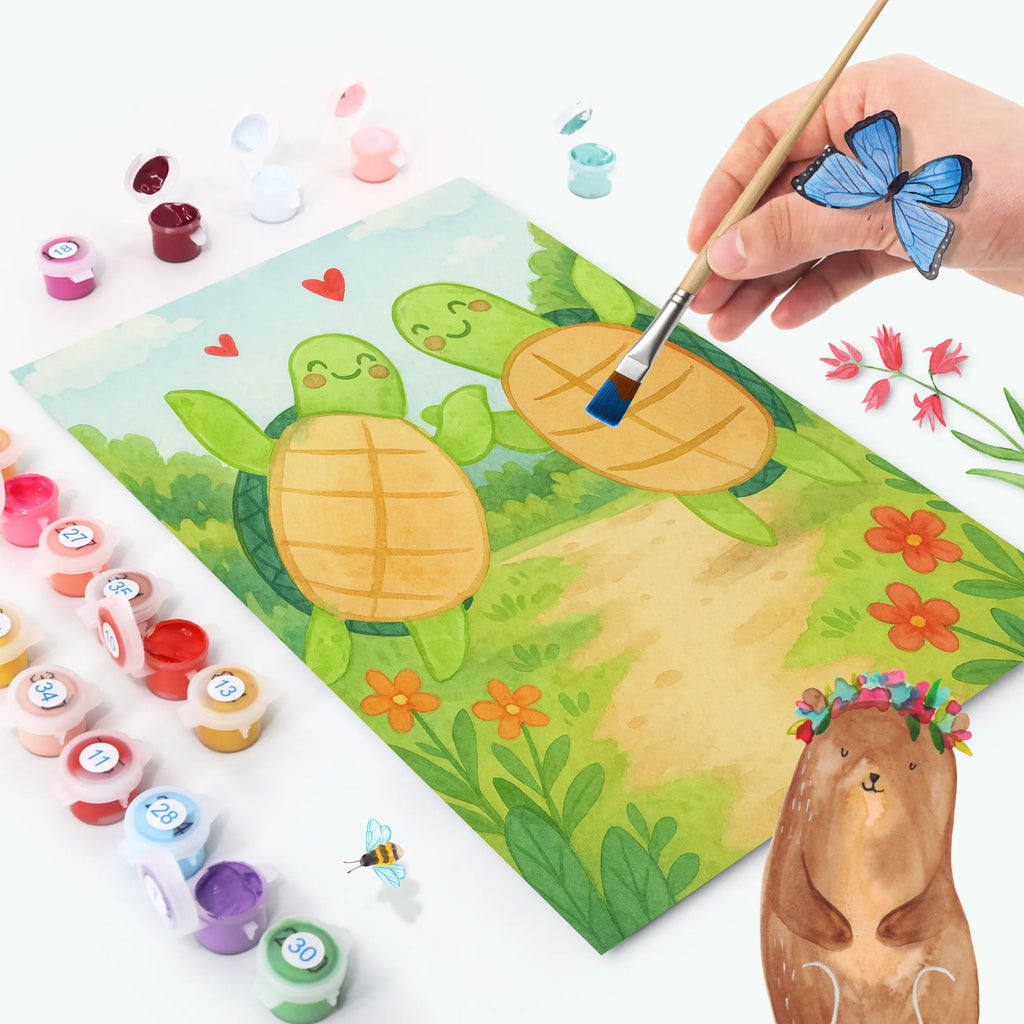 Paint by Numbers turtles Pair Design DIY, Malen nach Zahlen, Bastelidee, Künstler, Malen, Kunstwerk, Kreativität, Ausmalbild, Baseln, Liebe, Partner, Freund, Freundin, Ehemann, Ehefrau, Heiraten, Verlobung, Heiratsantrag, Liebesgeschenk, Jahrestag, Hocheitstag, Valentinstag, Hochzeitstag, für Männer, Mitbringsel, Geschenk für Partner, Geschenk für Freundin, Geschenk für Frauen, für Ehemann, Liebesbeweis