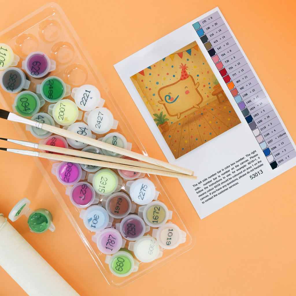 Malowanie według numerów tost Impreza Design Malen, DIY, Kreativität, Kunstwerk, Künstler, Ausmalbild, Bastelidee, Malen nach Zahlen, Baseln, Liebe, Partner, Freund, Freundin, Ehemann, Ehefrau, Heiraten, Verlobung, Heiratsantrag, Liebesgeschenk, Jahrestag, Hocheitstag, Geschenk für Freundin, Geschenk für Partner, Geschenk für Frauen, Hochzeitstag, Mitbringsel, Liebesbeweis, für Ehemann, Valentinstag, für Männer